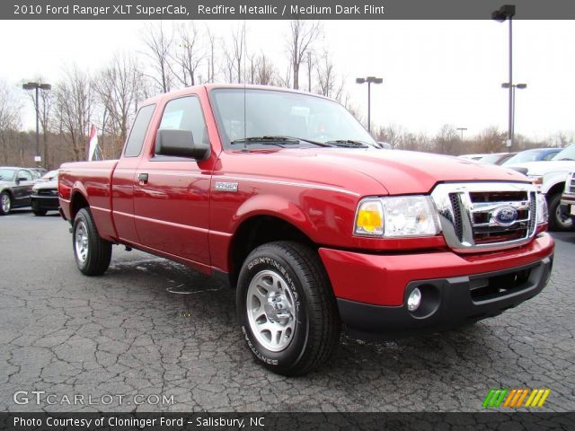 2010 Ford Ranger XLT SuperCab in Redfire Metallic