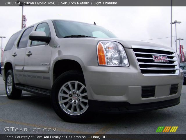 2008 GMC Yukon Hybrid 4x4 in Silver Birch Metallic