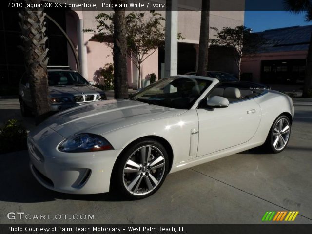2010 Jaguar XK XK Convertible in Porcelain White