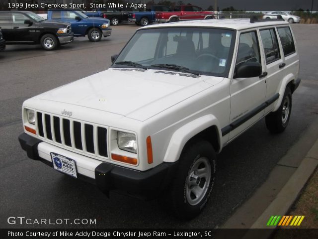 1999 Jeep Cherokee Sport in Stone White