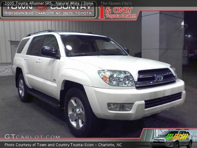 2005 Toyota 4Runner SR5 in Natural White