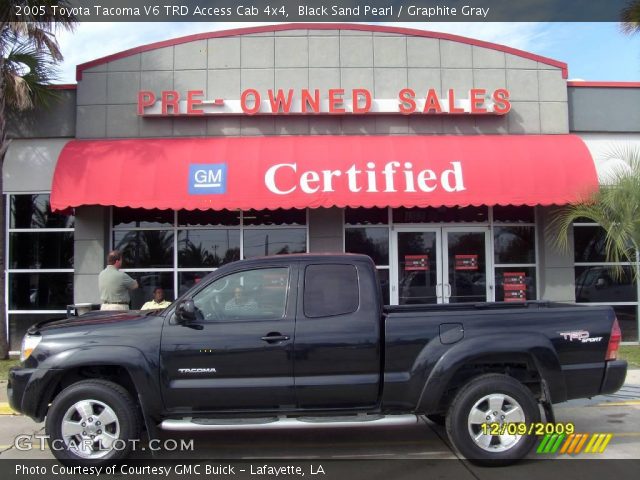 2005 Toyota Tacoma V6 TRD Access Cab 4x4 in Black Sand Pearl
