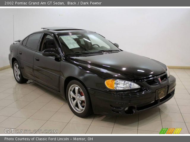 2002 Pontiac Grand Am GT Sedan in Black