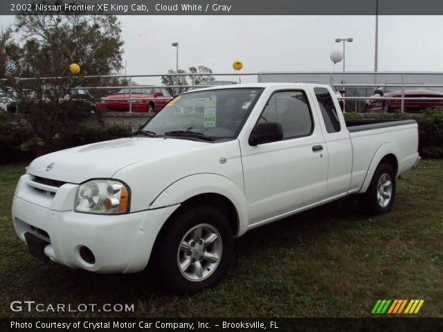 2002 Nissan Frontier XE King Cab in Cloud White