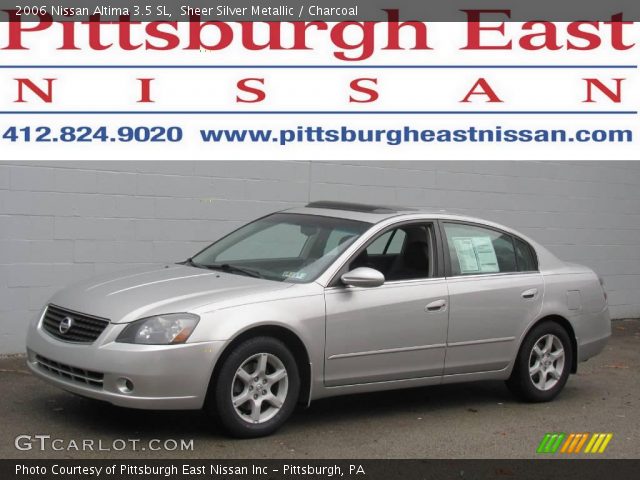2006 Nissan Altima 3.5 SL in Sheer Silver Metallic