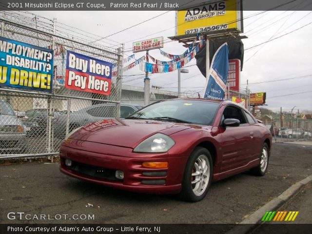 2001 Mitsubishi Eclipse GT Coupe in Patriot Red Pearl