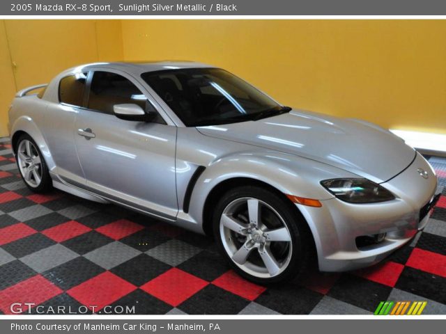 2005 Mazda RX-8 Sport in Sunlight Silver Metallic