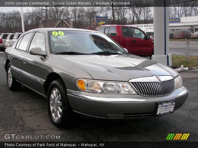 2000 Lincoln Continental  in Spruce Green Metallic