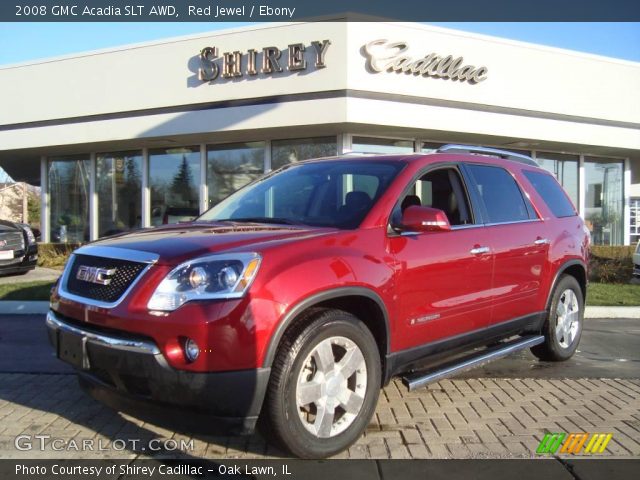 2008 GMC Acadia SLT AWD in Red Jewel