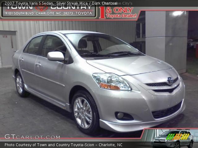 2007 Toyota Yaris S Sedan in Silver Streak Mica