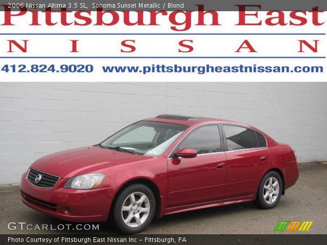 2006 Nissan Altima 3.5 SL in Sonoma Sunset Metallic