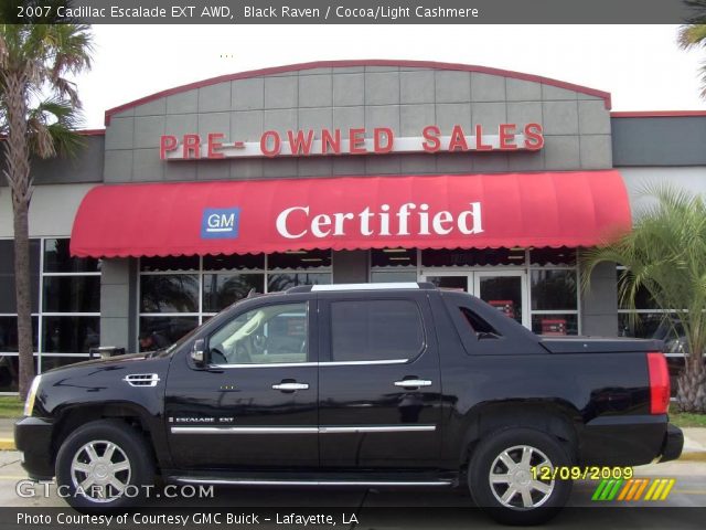 2007 Cadillac Escalade EXT AWD in Black Raven