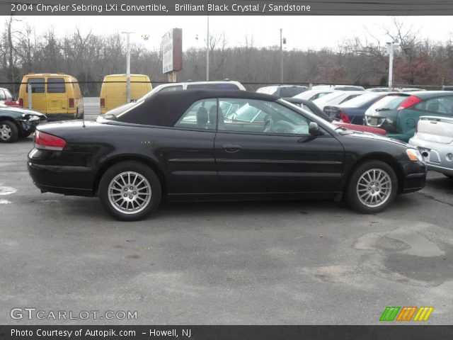 2004 Chrysler sebring convertible black