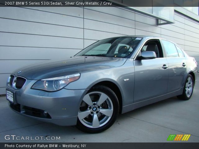 2007 BMW 5 Series 530i Sedan in Silver Grey Metallic