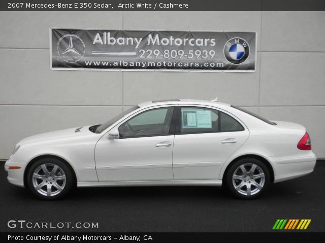 2007 Mercedes-Benz E 350 Sedan in Arctic White