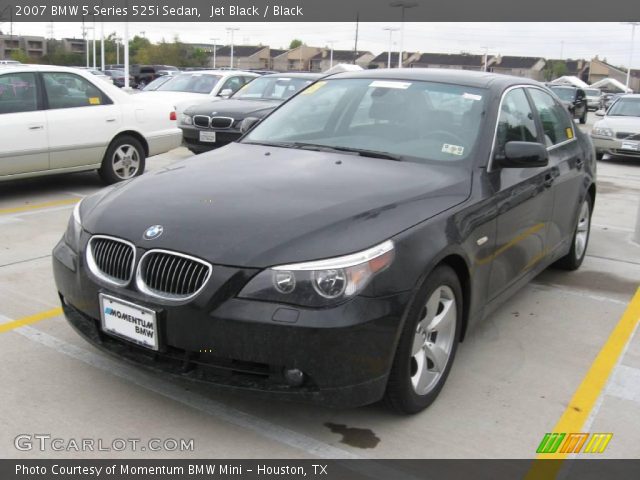 2007 BMW 5 Series 525i Sedan in Jet Black