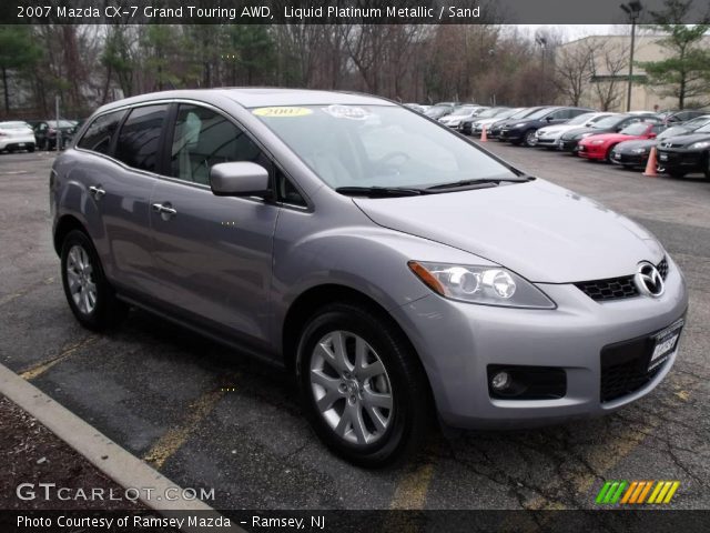2007 Mazda CX-7 Grand Touring AWD in Liquid Platinum Metallic