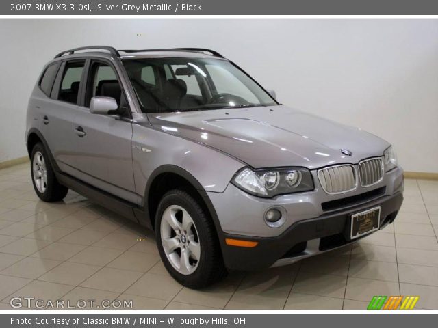 2007 BMW X3 3.0si in Silver Grey Metallic