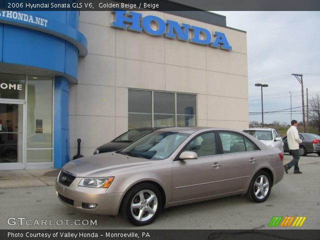 2006 Hyundai Sonata GLS V6 in Golden Beige