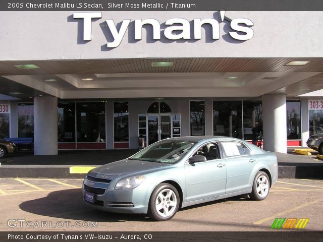 2009 Chevrolet Malibu LS Sedan in Silver Moss Metallic