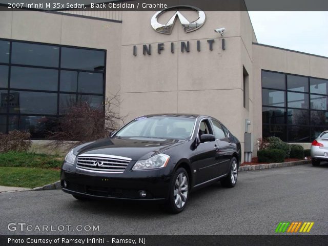 2007 Infiniti M 35x Sedan in Black Obsidian