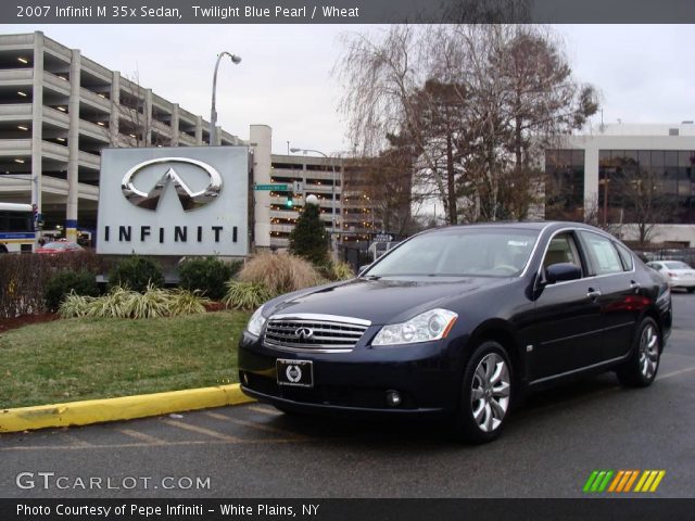 2007 Infiniti M 35x Sedan in Twilight Blue Pearl