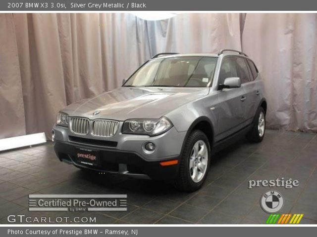 2007 BMW X3 3.0si in Silver Grey Metallic