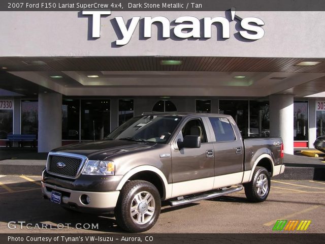 2007 Ford F150 Lariat SuperCrew 4x4 in Dark Stone Metallic