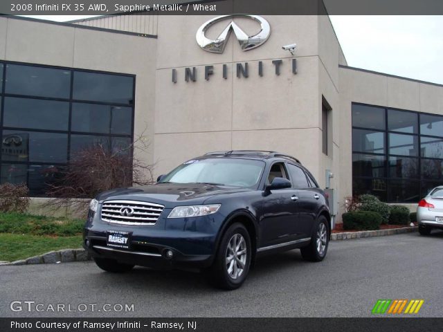 2008 Infiniti FX 35 AWD in Sapphire Metallic