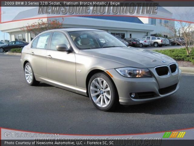 2009 BMW 3 Series 328i Sedan in Platinum Bronze Metallic