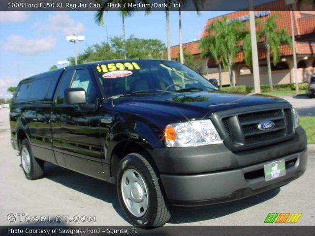 2008 Ford F150 XL Regular Cab in Black