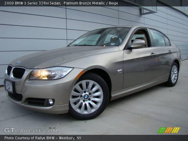 2009 BMW 3 Series 328xi Sedan in Platinum Bronze Metallic