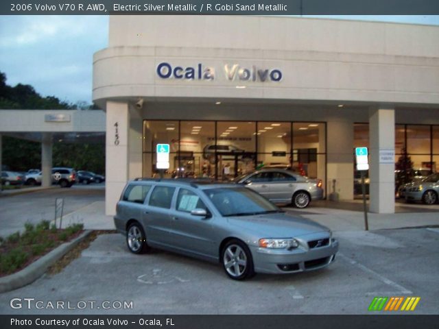 2006 Volvo V70 R AWD in Electric Silver Metallic