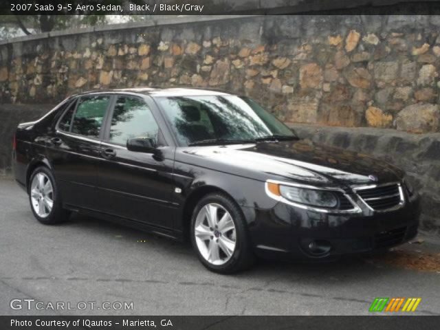 2007 Saab 9-5 Aero Sedan in Black