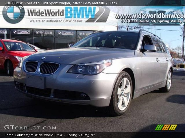 2007 BMW 5 Series 530xi Sport Wagon in Silver Grey Metallic