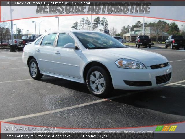 2010 Chevrolet Impala LT in Summit White