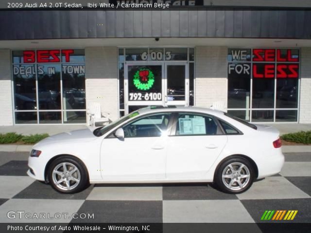 2009 Audi A4 2.0T Sedan in Ibis White