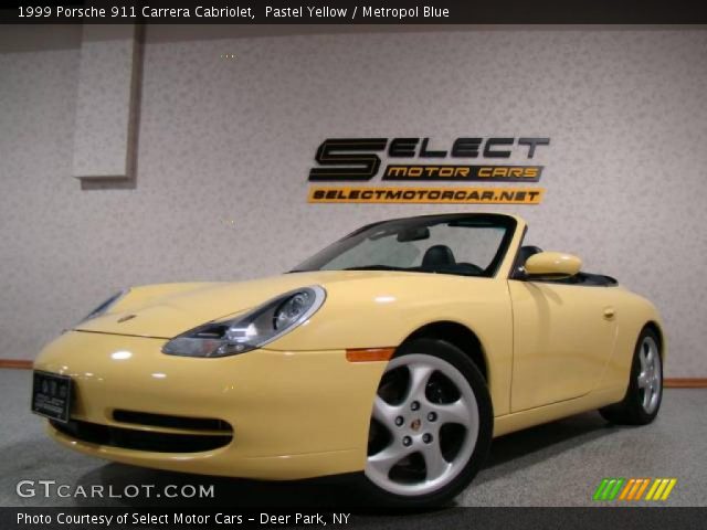 1999 Porsche 911 Carrera Cabriolet in Pastel Yellow