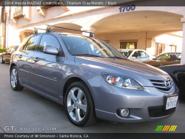 2004 Mazda MAZDA3 s Hatchback in Titanium Gray Metallic