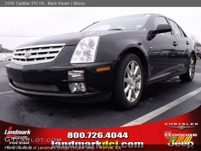 2006 Cadillac STS V8 in Black Raven