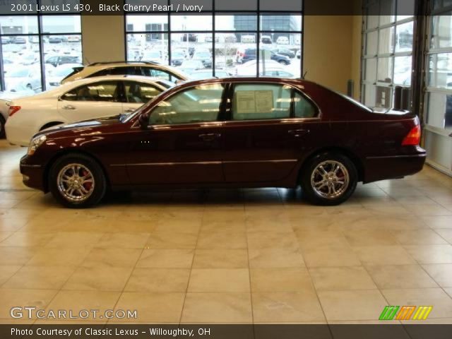 2001 Lexus LS 430 in Black Cherry Pearl