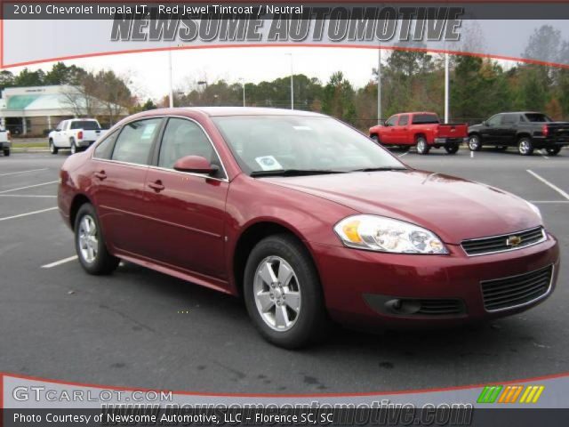 2010 Chevrolet Impala LT in Red Jewel Tintcoat