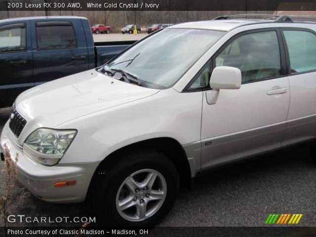 2003 Lexus RX 300 AWD in White Gold Crystal