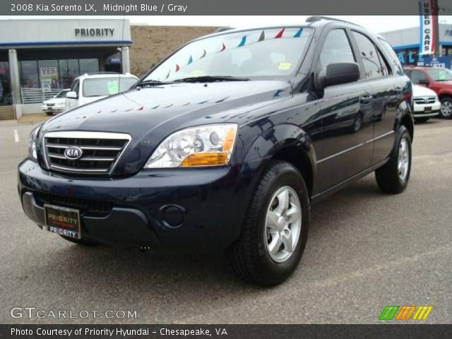 2008 Kia Sorento LX in Midnight Blue