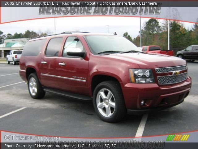 2009 Chevrolet Suburban LTZ in Red Jewel Tintcoat