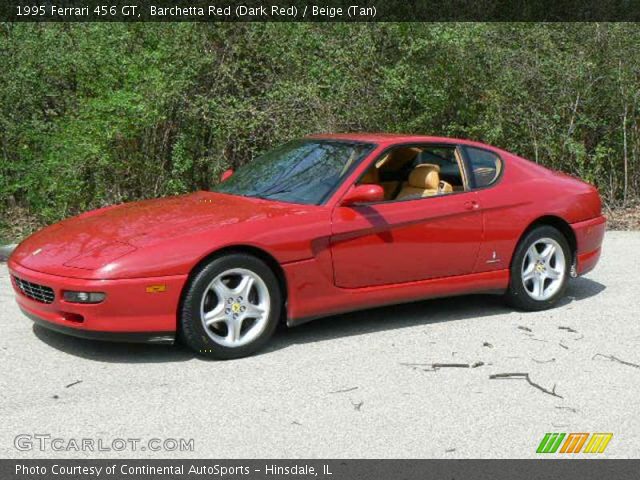1995 Ferrari 456 GT in Barchetta Red (Dark Red)