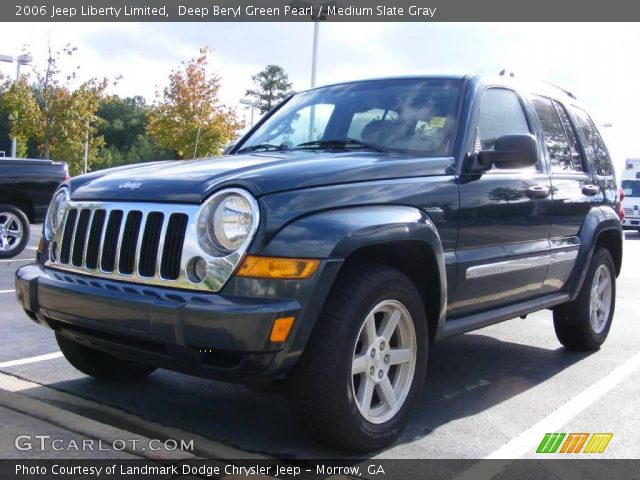 2006 Jeep Liberty Limited in Deep Beryl Green Pearl