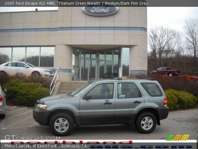 2005 Ford Escape XLS 4WD in Titanium Green Metallic