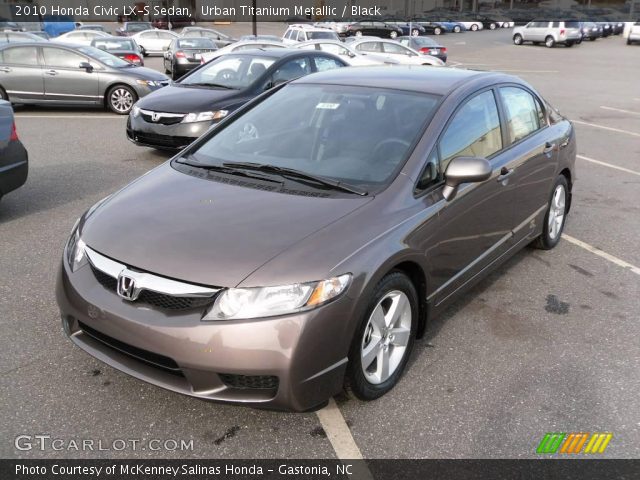 2010 Honda Civic LX-S Sedan in Urban Titanium Metallic