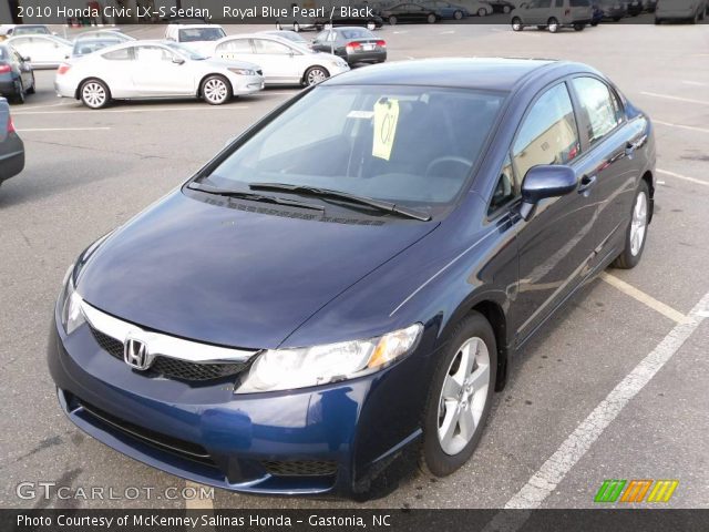2010 Honda Civic LX-S Sedan in Royal Blue Pearl